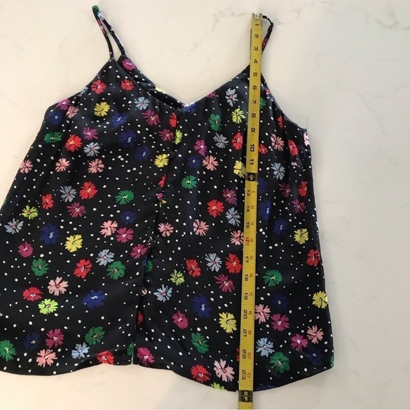 Yumi Kim Black Floral Tank top - Picture 5 of 7